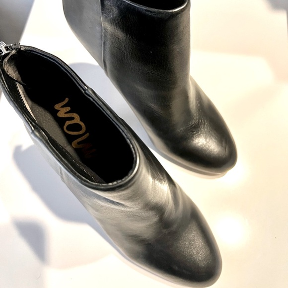 SAM EDELMAN black leather bootie ❤️ - Picture 6 of 7